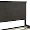 Flash Furniture Fiona Dark Gray Queen Size Solid Wood Platform Bed Frame w/Headboard, Footboard, and Slatted Bottom MG-0900-29-QB-DKGRY-GG - alternate 3